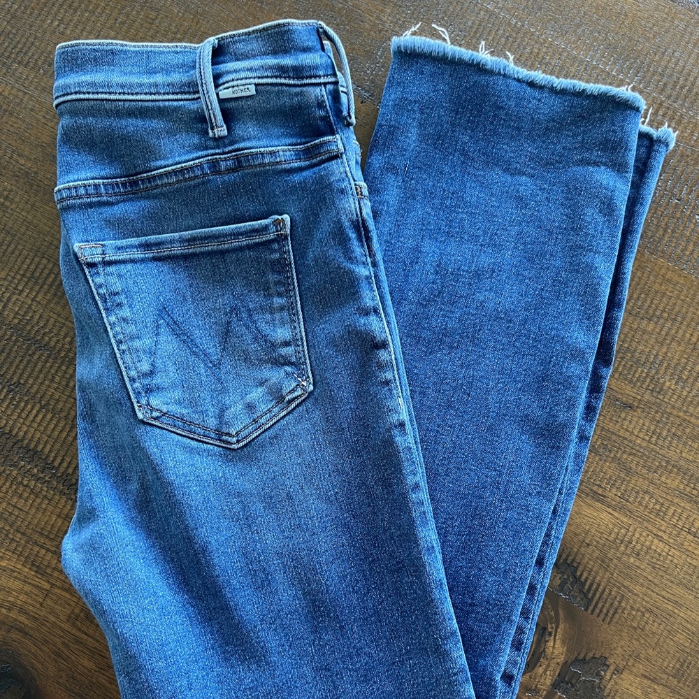 Mother jeans The Hustler Ankle Fray